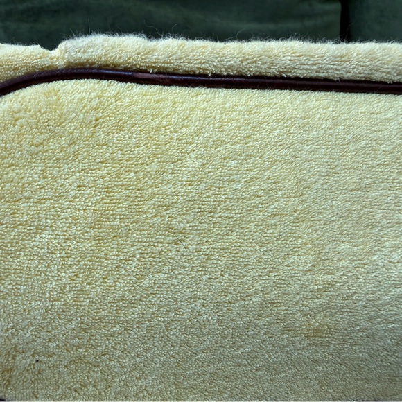 Y2K Juicy Couture Yellow Velour Strawberry Fields Gigi hobo - Picture 9 of 10